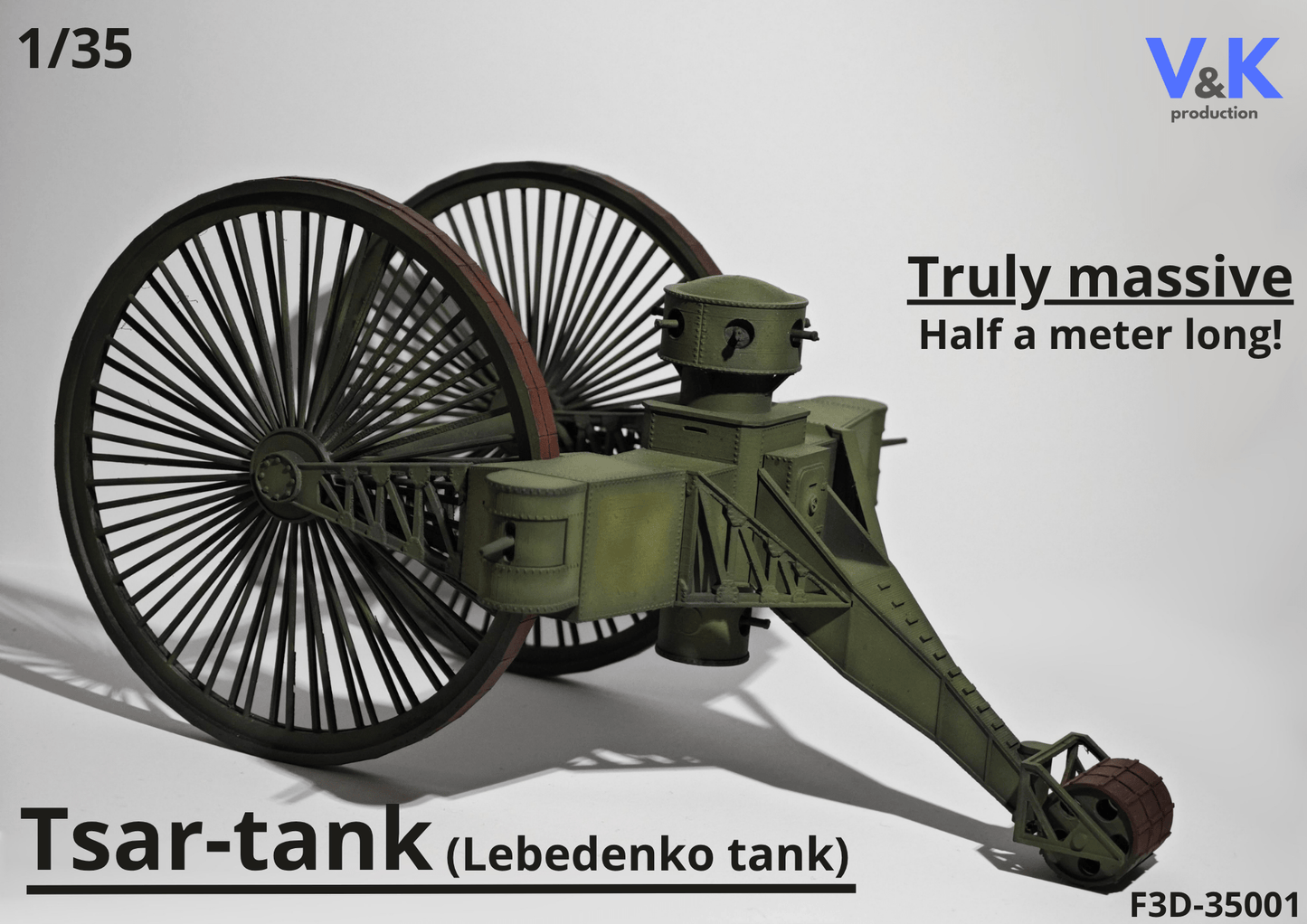 Tsar Tank Scale Model Kit 1/35 - V&K Production