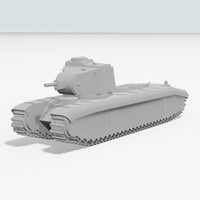 ARL Tracteur C Scale Model Kit 1/72 - V&K Production