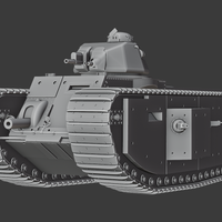 Zestaw modeli do składania ARL Tracteur C w skali 1/72