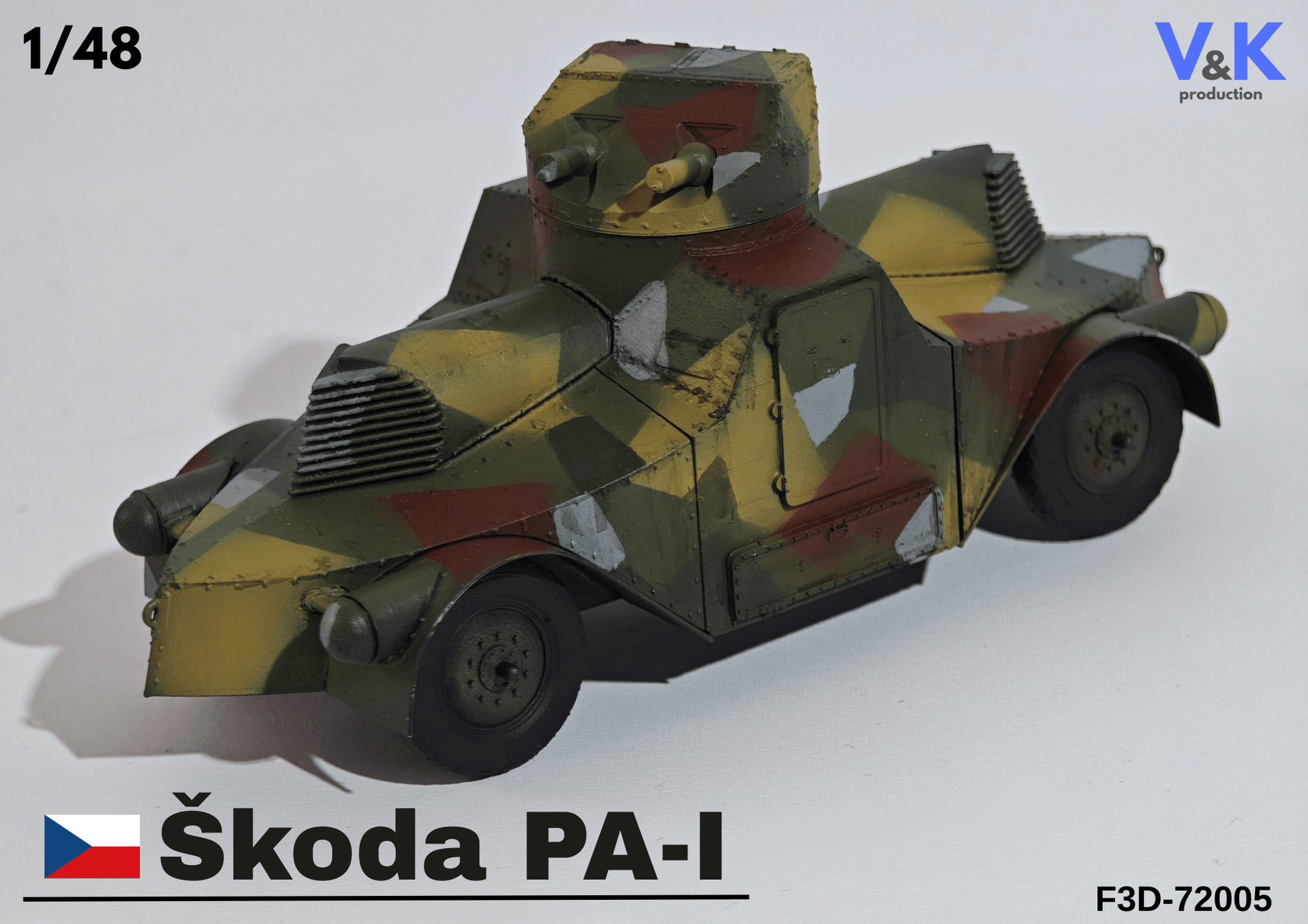 Skoda PA-I Scale Model Kit 1/48 - V&K Production