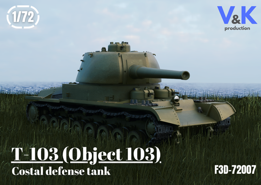 T-103 (Object 103)  Scale Model Kit