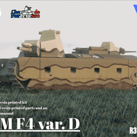 FCM F4 var. D Scale Model Kit - V&K Production