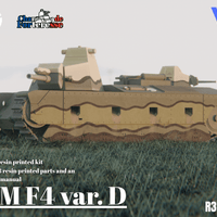 FCM F4 var. D Scale Model Kit - V&K Production
