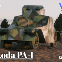 Skoda PA - I Scale Model Kit 1/48 - V&K Production