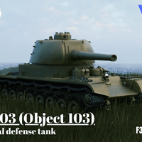 T - 103 (Object 103) Scale Model Kit 1/35 - V&K Production