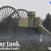 Tsar Tank Scale Model Kit 1/35 ( 1915 Prototype version) - V&K Production