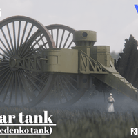 Tsar Tank Scale Model Kit 1/72 ( 1915 Prototype version) - V&K Production