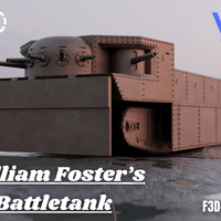 William Foster’s Battletank Scale Model Kit 1/35 - V&K Production